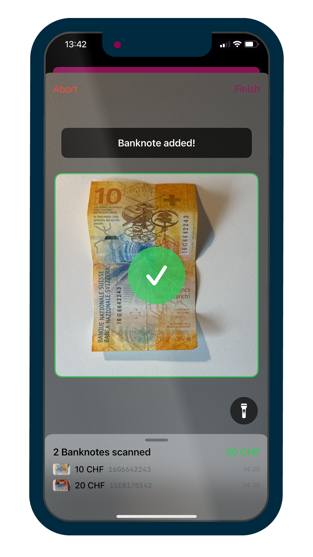 BANKNOTE SCANNER - Kinegram Digital Solutions