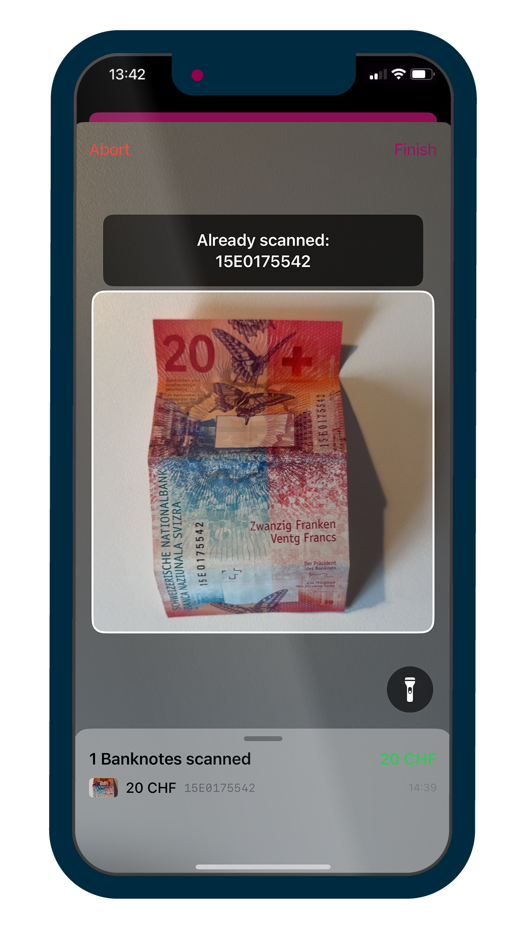 BANKNOTE SCANNER - Kinegram Digital Solutions